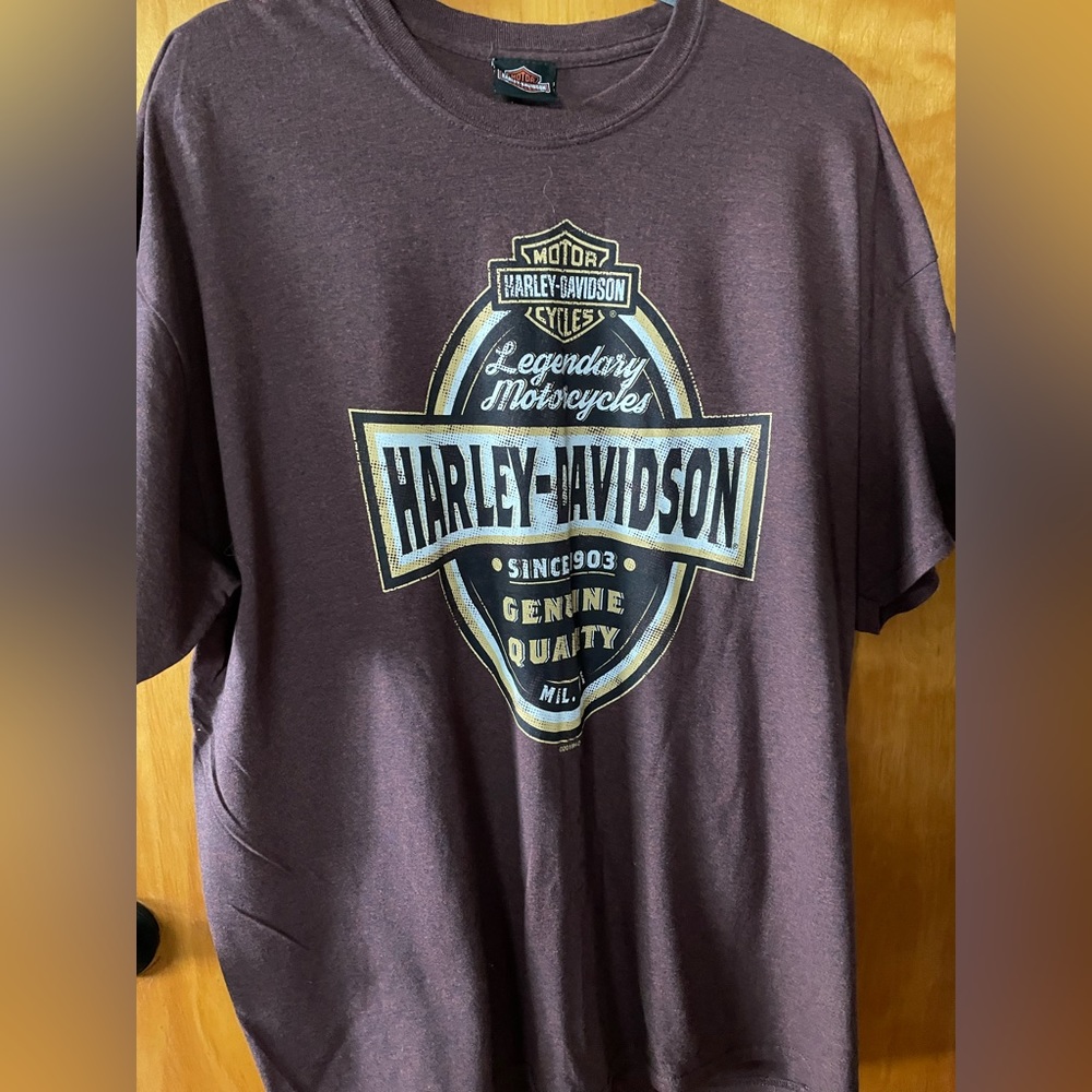 Genuine Rossiters Harley Davidson T Shirt